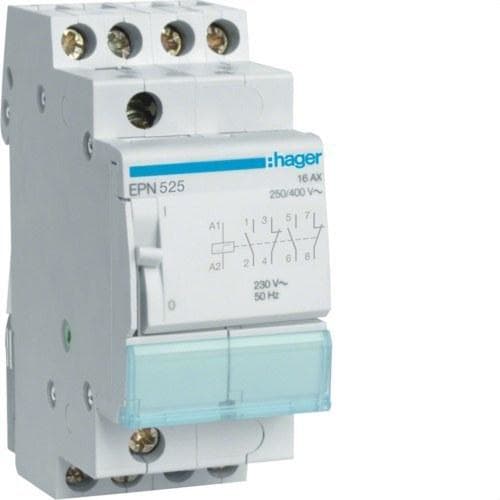 HAGER - Telerruptor 230V 16A 2NA+2NC