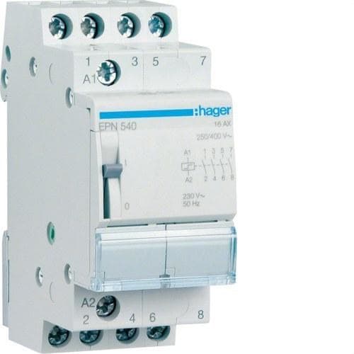 HAGER - TELERRUPTOR 230V 16A 4NA