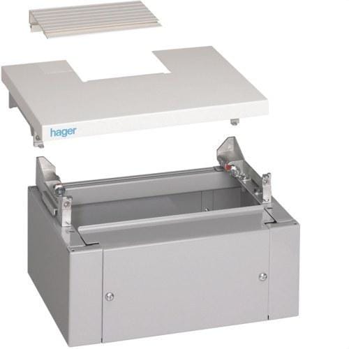 HAGER - Panel superior y zócalo para armarios Quadro4 de 370mm ancho IP40