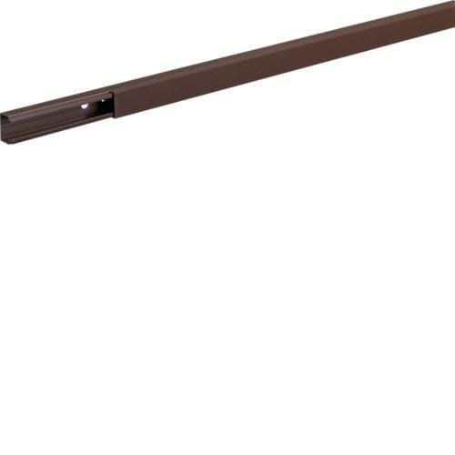 HAGER - Minicanal LF con tapa 20x20 marrón