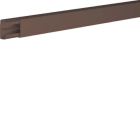 HAGER - Minicanal LF 2 compartimentos con tapa 20x35 PVC marrón