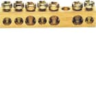 HAGER - Regleta 49mm 3x16+4x10
