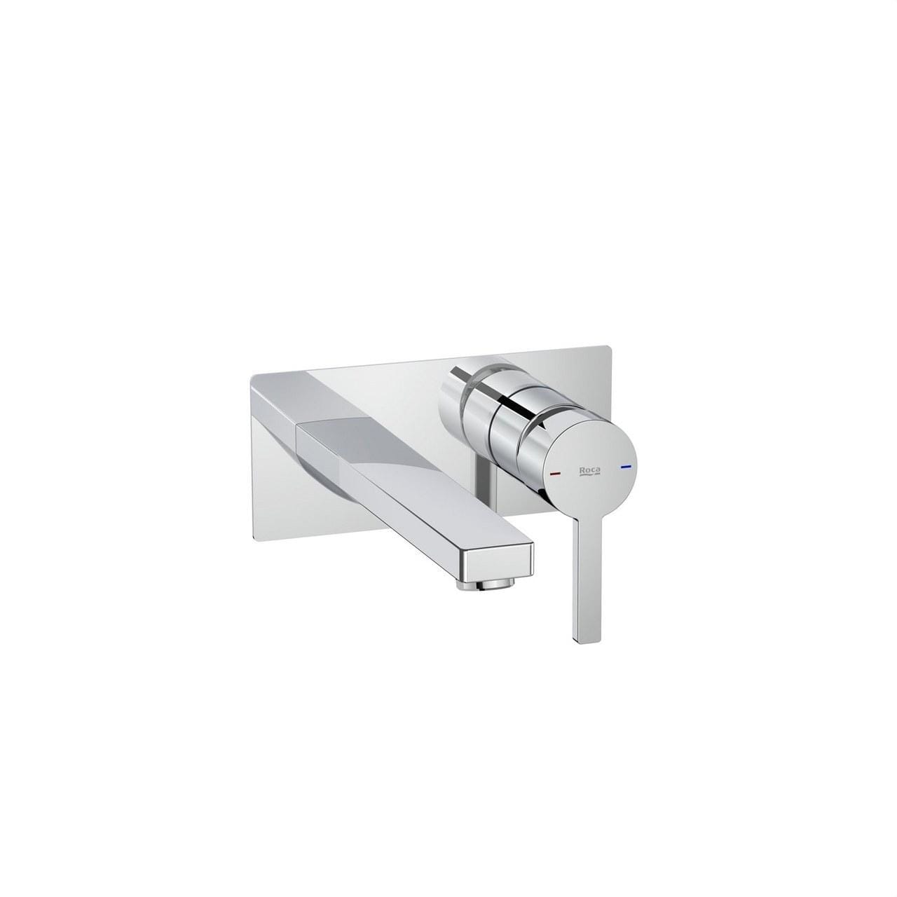 ROCA - Mezclador monomando empotrable lavabo NAIA cromo