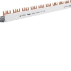 HAGER - Puente de unión bipolar con 56 módulos 2P 10mm² 63A