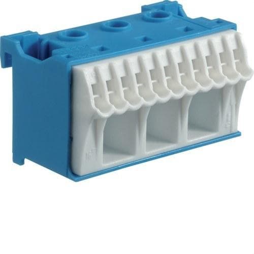 HAGER - Regleta neutra QUICK CONNECT 3x25mm²+11x4mm²