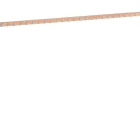 HAGER - PLETINA COBRE ROSCADA 12x6x1000mm
