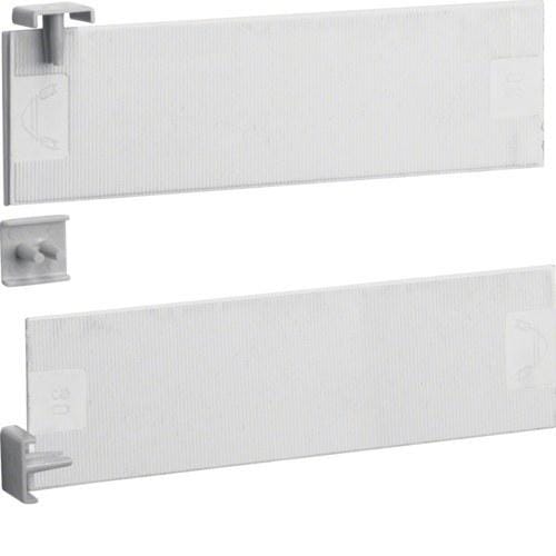 HAGER - Juego tapas laterales para puentes bipolar 10mm²(10u)