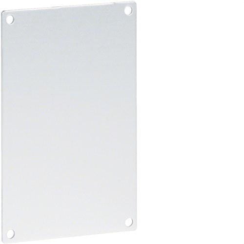 HAGER - Tapa final aluminio anodizado BRAP 65x100