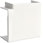HAGER - Ángulo plano GBD 50x85mm blanco nieve
