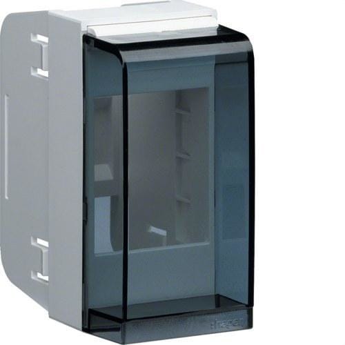 HAGER - Soporte DIN para instalación con adaptador doble 45x45