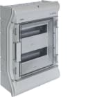 HAGER - Caja distribución vector VE superficie con 2 filas 24 IP55