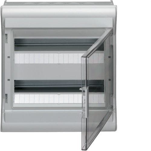HAGER - Caja distribución vector VE superficie con 2 filas 36 IP55