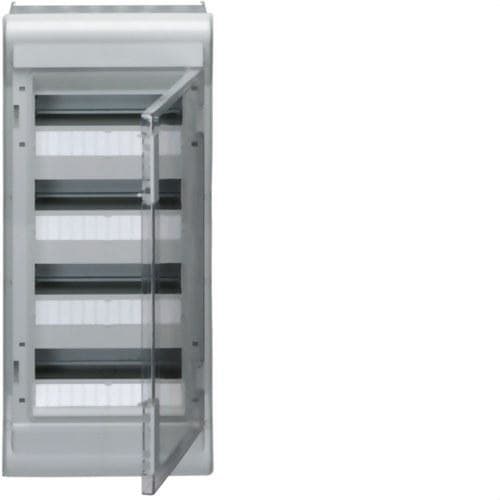 HAGER - Caja distribución vector VE superficie con 4 filas 48 IP55
