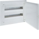HAGER - Caja empotrar golf VF 2 filas 36 módulos puerta blanca regleta QC