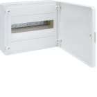 HAGER - Caja de superficie golf VF con 1 fila 12 módulos opaca blanca