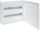 HAGER - Caja de superficie golf VF con 2 filas 36 módulos opaca blanca+QC