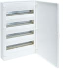 HAGER - Caja de superficie golf VF con 4 filas 72 módulos opaca blanca+QC
