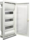 HAGER - Caja empotrar con 36 módulos 3 filas golf VU puerta transparente