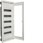 HAGER - Caja empotrable golf VU con 5 filas 60m puerta transparente