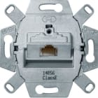 HAGER - Toma RJ45 simple categoría 6 clase E 8P