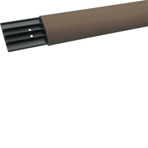 HAGER - Salvacables 18x75mm con 4 compartimentos marrón