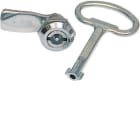HAGER - Cerradura Quadro con llave doble barra 3mm