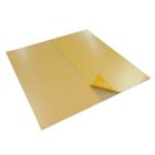 GIACOMINI - LAMINA K805P-1 600X600X1MM ACERO CINCADO