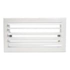 AIRZONE - Rejilla 1 direcciones clip 400x150mm aluminio