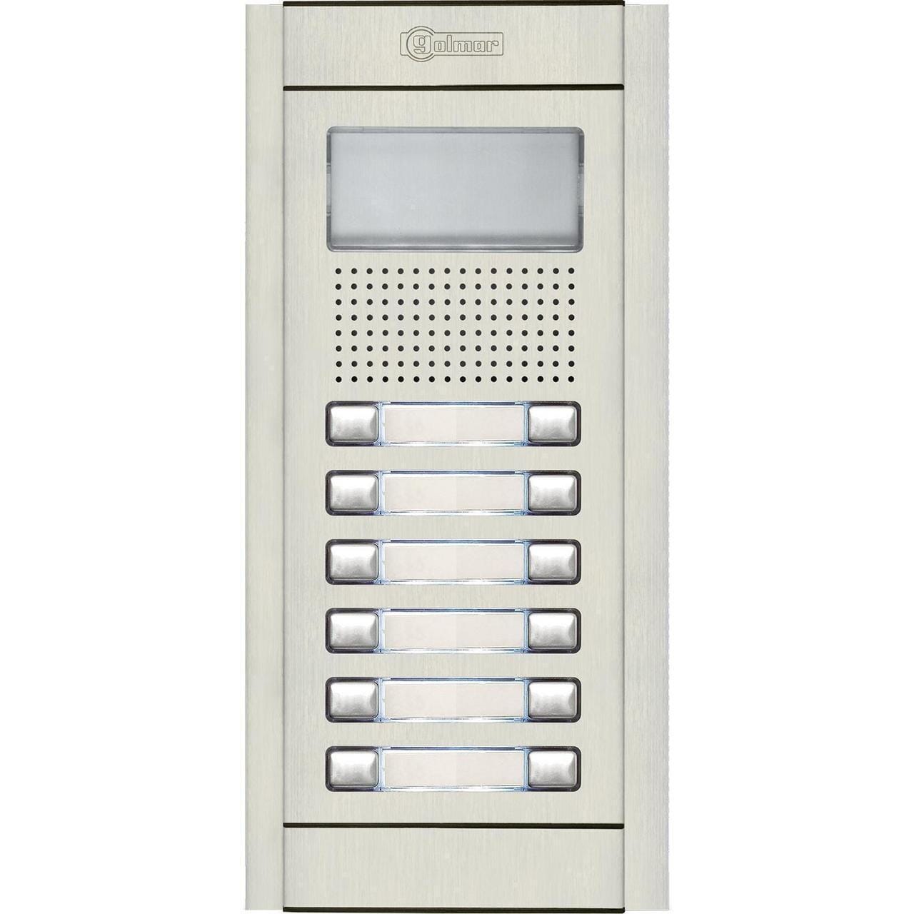 GOLMAR - Módulo mando N1212/90C 6 pulsadores dobles