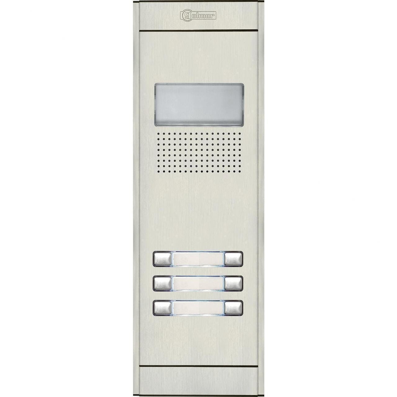 GOLMAR - Módulo mando N1206/60C 3 pulsadores dobles