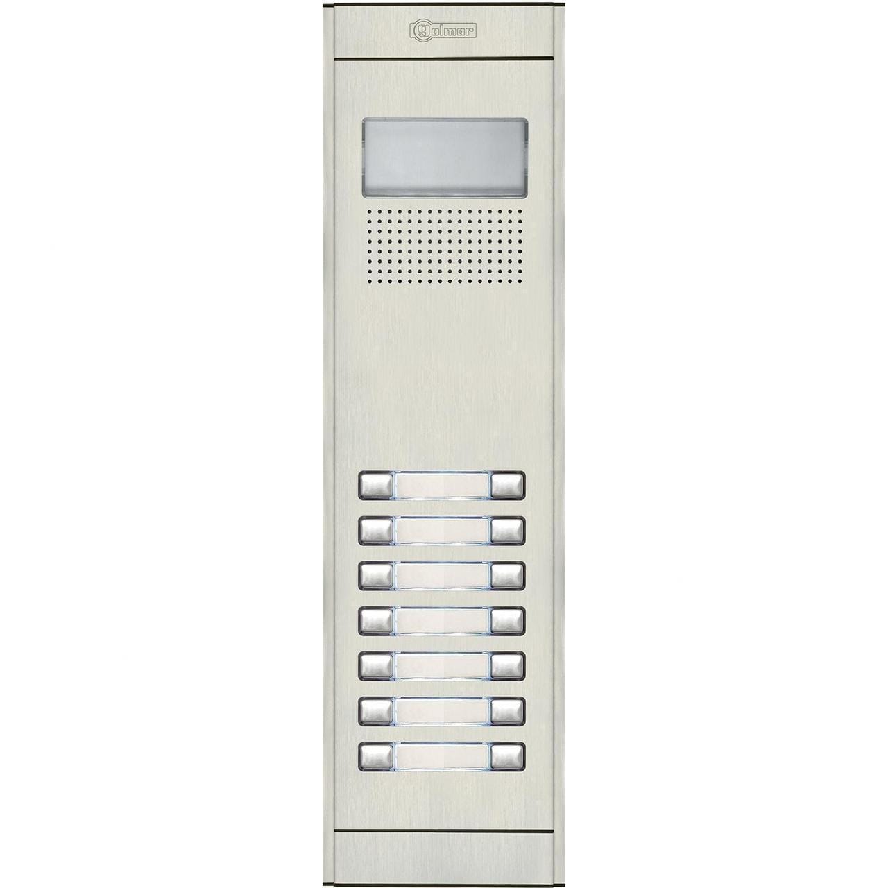 GOLMAR - Módulo mando N1214/60L 7 pulsadores dobles