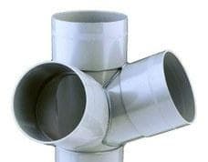 FERRO-PLAST - INJERTO DBL.ESC.M-H D.110 67¿ 30' PVC