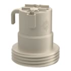 SOLERA - PORTALÁMPARAS E-27 PARA OBRA. CONEXIÓN RÁPIDA.  . 4A 250V. MÁX 40W.