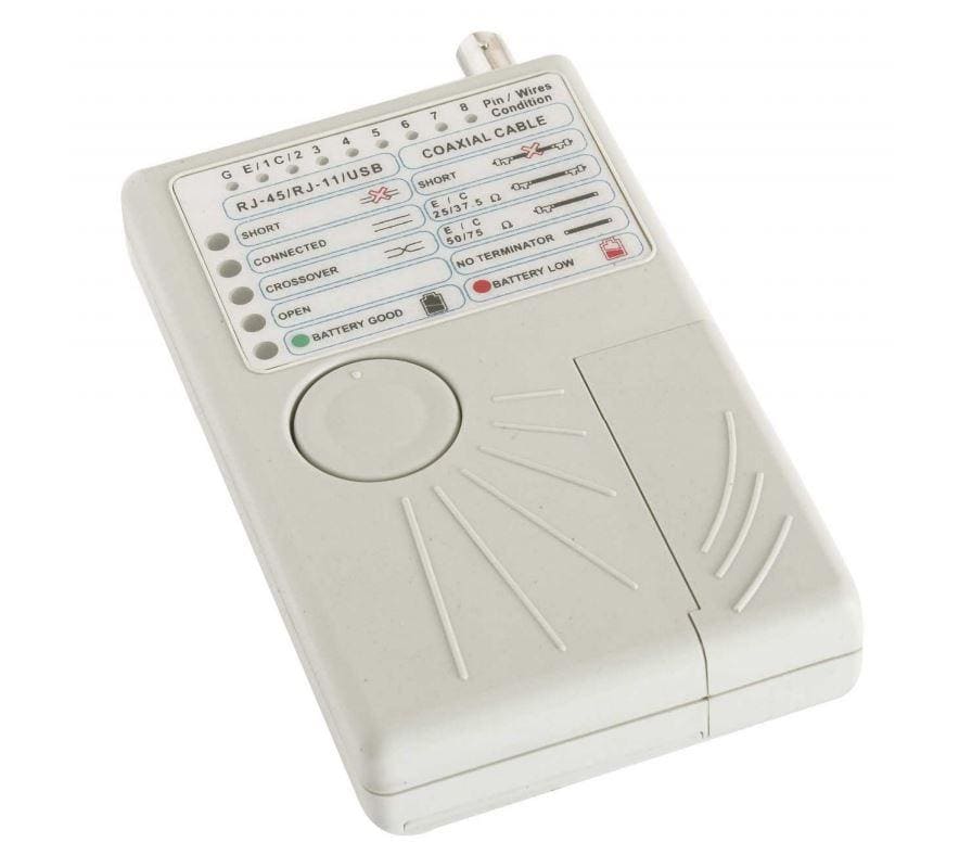 GTLAN - TESTER DE CABLEADO RJ11.12.45.BNC.USB