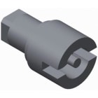 HAGER - Cerradura Orion plus con llave doble barra 3mm poliéster