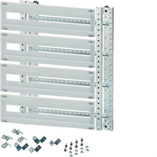 HAGER - Kit equipamientos aparamentas modulares 3 filas 48 módulos 500x300