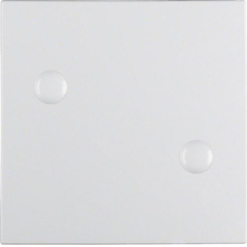 HAGER - Tecla atornillada P/S1/B1/B3/B7 blanco polar