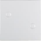 HAGER - Tecla atornillada P/S1/B1/B3/B7 blanco polar