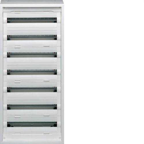 HAGER - Caja distribución superficie new VEGA D con 7 filas 168 módulos sin puerta