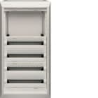 HAGER - Caja componible empotrable VEGA-D con kit equipo+4 filas con 96 módulos