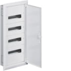 HAGER - Caja distribución empotrable FW2 con 4 filas 12 módulos