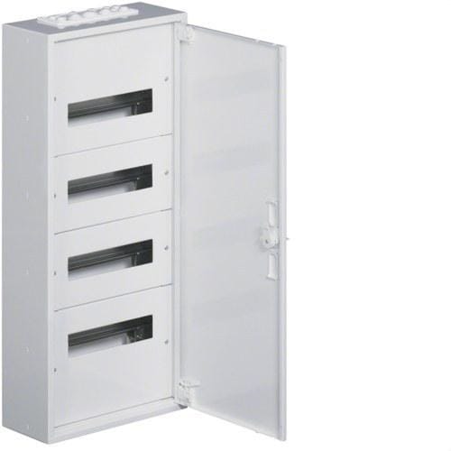 HAGER - Caja distribución superficie FW2 con 4 filas 12 módulos