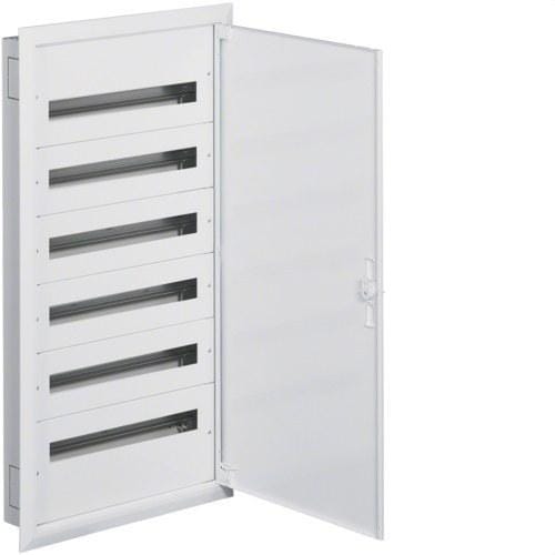 HAGER - Caja distribución empotrable FW2 con 6 filas 24 módulos