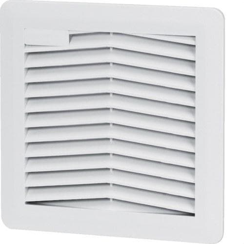 HAGER - Rejilla ventilación para armario RAL7035 250x250x31