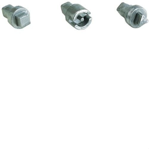 HAGER - Pieza cierre puerta 1860-2010 llave 8mm triangular