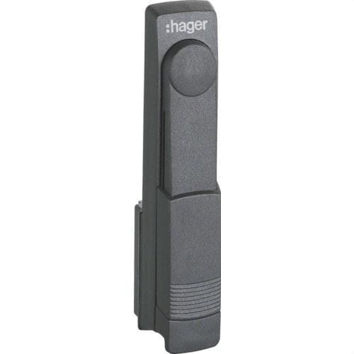 HAGER - Manecilla para armario Quadro 5 suelo/Quadroplus