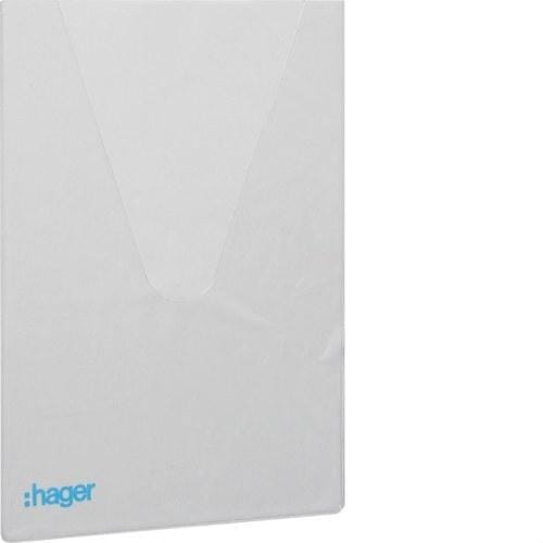HAGER - Porta esquemas flexible para armario Quadro