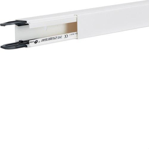 HAGER - Canal distribución LFF 40x40mm PVC blanco nieve