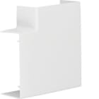 HAGER - �?ngulo plano LF 40x90mm blanco nieve