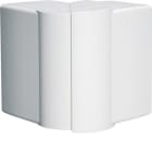 HAGER - ??ngulo exterior 1-2 compartimentos LF 60x90mm blanco nieve